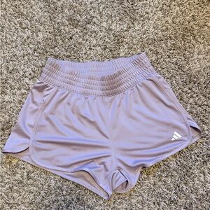 Adidas Women's Light Purple Athletic Shorts
